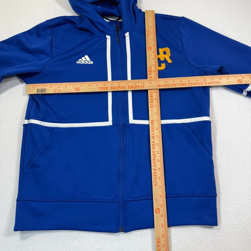 Adidas Jacket Men XL Team‎ Royal Blue/White Under The Lights Full Zip - Picture 3 of 10